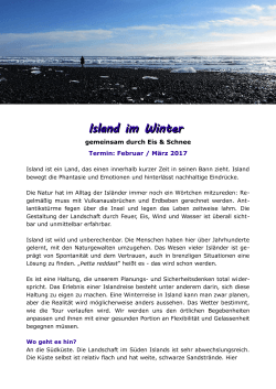 Island im Winter - Judith Imgrund