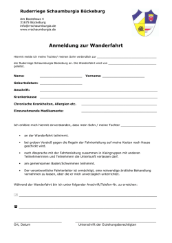 diesem Link - Ruderriege Schaumburgia B&uuml;ckeburg