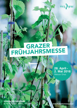 grazer fr&uuml;hjahrsmesse - fr&uuml;hjahrsmesse 2016