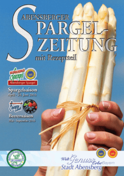 Spargelzeitung 2016