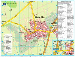 Ortsplan - der Gemeinde Ober-Olm