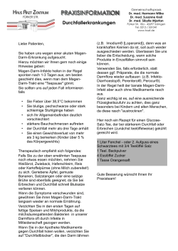 Durchfallerkrankungen - wilke