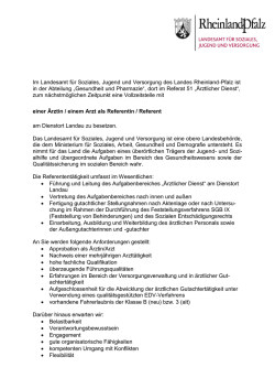 Im Landesamt f&uuml;r Soziales, Jugend und Versorgung des Landes