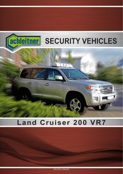 SECURITY VEHICLES