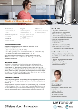Effizienz durch Innovation.