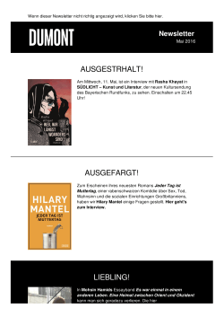 PDF herunterladen - Dumont Buchverlag