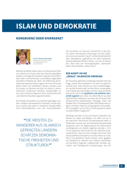 Islam und Demokratie - Christine Schirrmacher