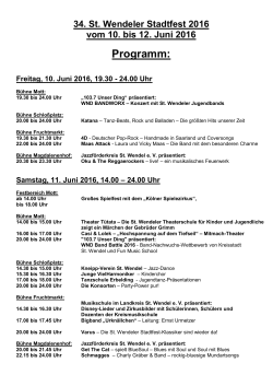 Programm 25 - Sankt Wendel