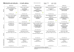 Menu PDF - Culinarium Berner Kantonalbank