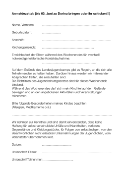 Anmeldezettel - sterneundmon.de