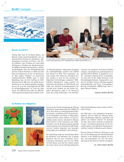 BLÄK | kompakt - Bayerisches Ärzteblatt