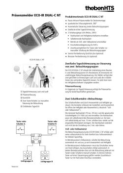 Präsenzmelder ECO-IR DUAL