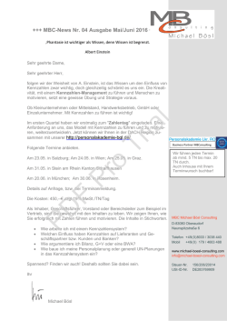 MBC-News Nr - Personalakademie BGL