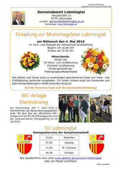 Seite 1 2 - Gemeinde Lobmingtal