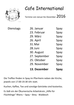 Termine 2016 - pfarrgemeinde.info