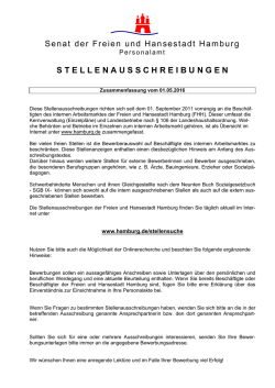 stellenausschreibunge n