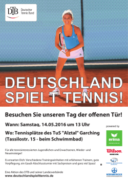 Plakat als PDF-Datei - TuS Alztal Garching