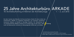 Informationen - Architekturbüro Arkade