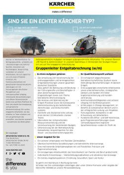 Gruppenleiter Entgeltabrechnung (w/m)