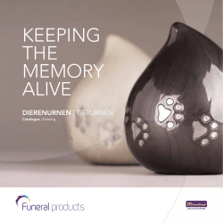 keeping the memory alive