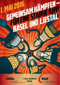 1. mai-komitee basel - Grüne Partei Basel