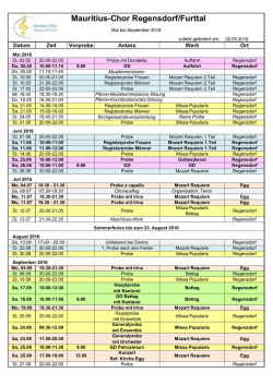 hier - Mauritius-Chor Regensdorf/Furttal