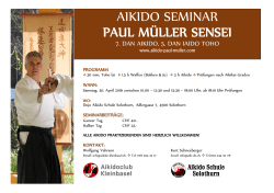 aikido seminar paul müller sensei