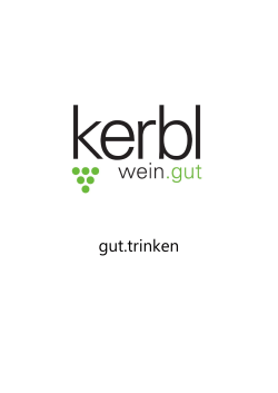 Speise - Weingut Kerbl Klosterneuburg