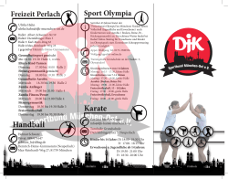 Vereins-Flyer - DJK Sportbund München Ost eV