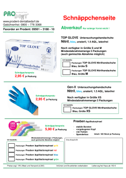 2,95 € je Packung - Prodent Dentalbedarf GmbH