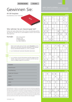 Sudoku - SPS