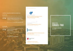 Israel-tag - Deutsch-Israelische Gesellschaft