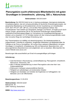 Dieses Stellenangebot als PDF speichern