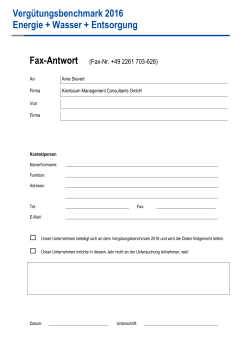 Fax-Antwort