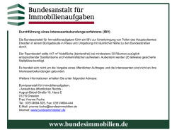 IBV in Dresden - Bundesanstalt f&uuml;r Immobilienaufgaben