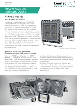Newsflyer AIRCASE Type 410 und FOKUS Produkte