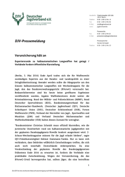DJV-Pressemeldung vom 03. Mai 2016