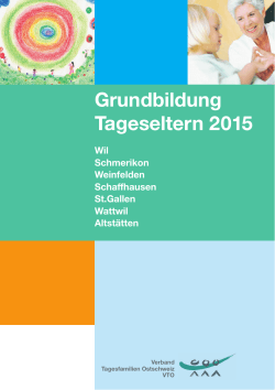 Flyer 2015 - Pädagogisches Konzept in Tagesfamilien