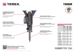 TXH60R - Terex