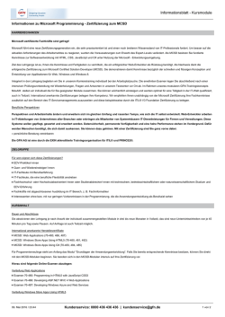 Informationsblatt