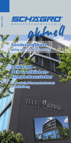 - Sch&auml;gro Gro&szlig;k&uuml;chentechnik