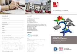 4. CAE-Forum - Hochschule Landshut