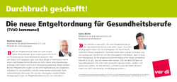 Durchbruch geschafft! - Gesundheit & Soziales