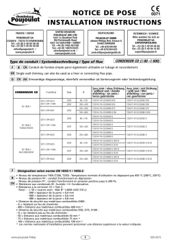 notice de pose installation instructions