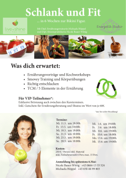 Schlank und Fit