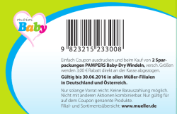 Einfach Coupon ausdrucken und beim Kauf von