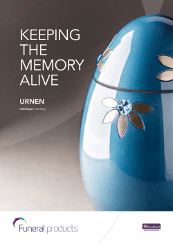 keeping the memory alive