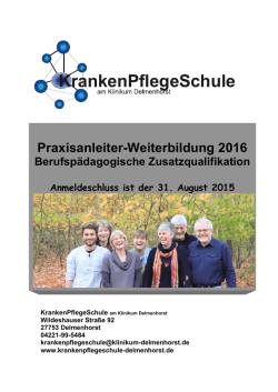 Hier finden Sie den Flyer sowie die Anmeldung *klick