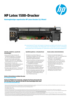 HP Latex 1500