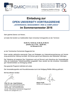 h i e r. - Prof. Dr. Scherer Dr. Rieger & Partner